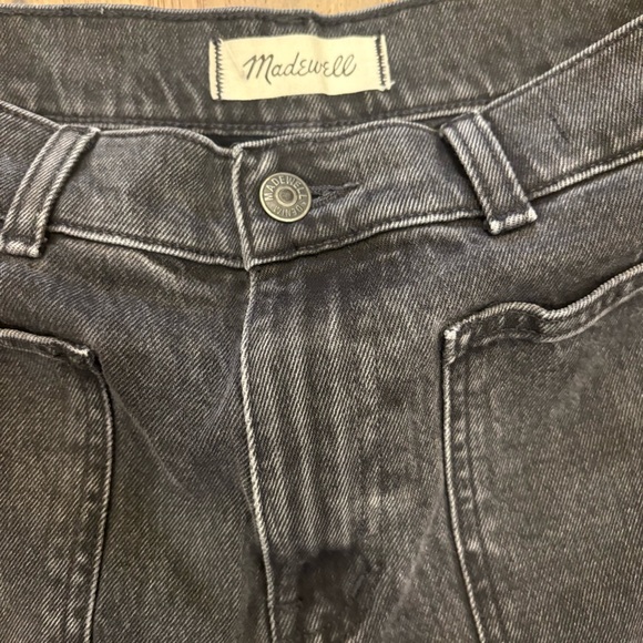 Madewell Women's Utility Black Jeans - Picture 8 of 15